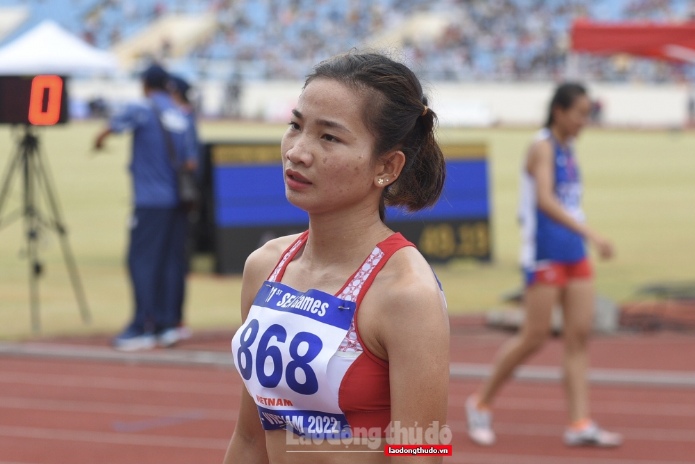 Nguyễn Thị Oanh giành tấm Huy chương Vàng đầu tiên cho điền kinh Việt Nam tại SEA Games 31