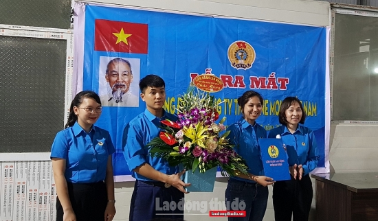 Đan Phượng ra mắt Công đoàn cơ sở Công ty TNHH Fine Mold Việt Nam