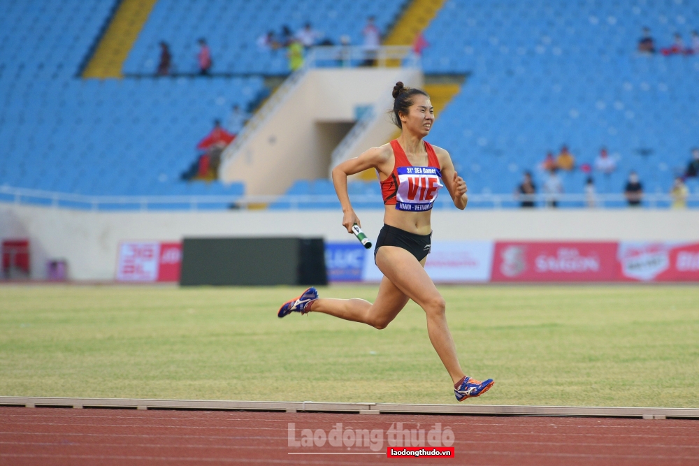 SEA Games 31: Đội tiếp sức 4x400m mang về tấm HCV thứ 19 cho điền kinh Việt Nam