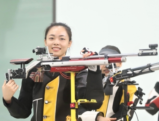 Nữ xạ thủ Hà Nội giành huy chương SEA Games ngay lần đầu tham dự