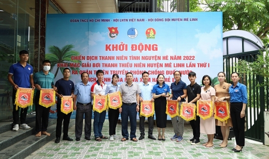 Huyện Đoàn Mê Linh khởi động Chiến dịch Thanh niên tình nguyện Hè năm 2022