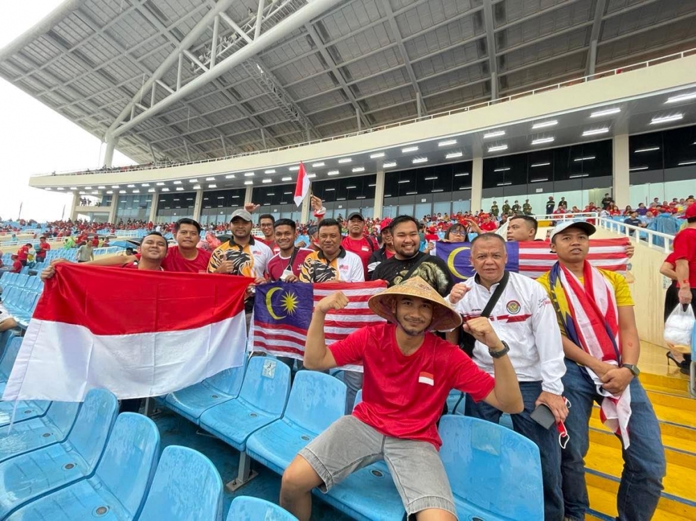 SEA Games 31: Cổ động viên Indonesia ấn tượng về những trận bóng đá ở Hà Nội