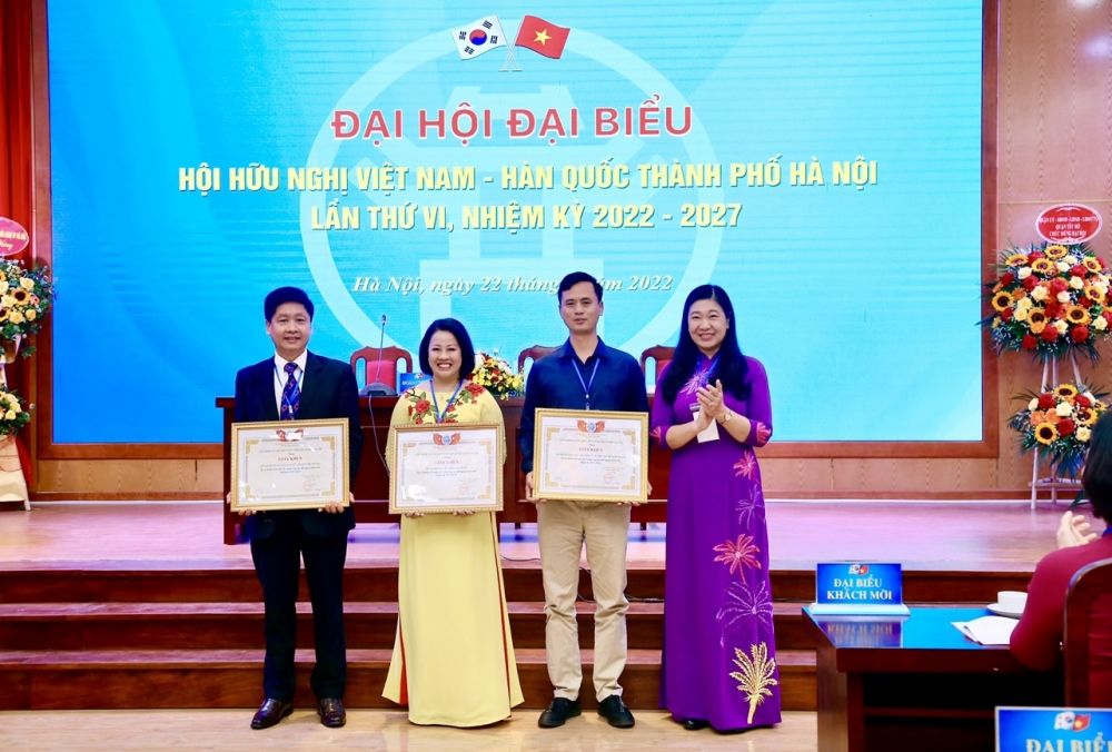Hội hữu nghị Việt Nam - Hàn Quốc thành phố Hà Nội tổ chức Đại hội đại biểu lần thứ VI