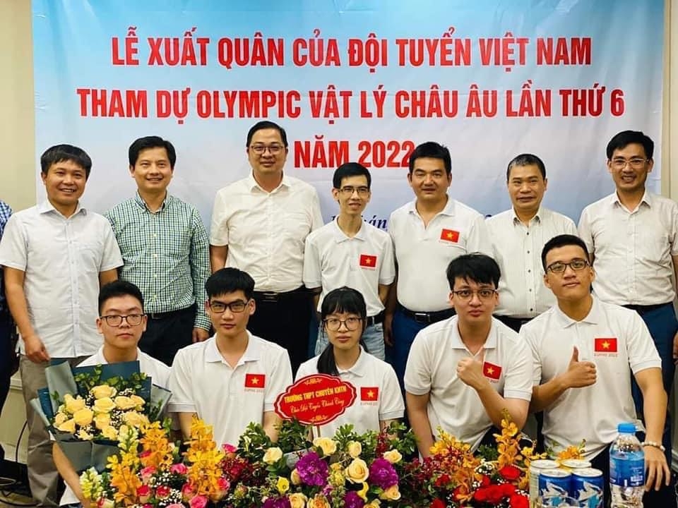 Học sinh Việt Nam giành 3 Huy chương tại Olympic Vật lý châu Âu