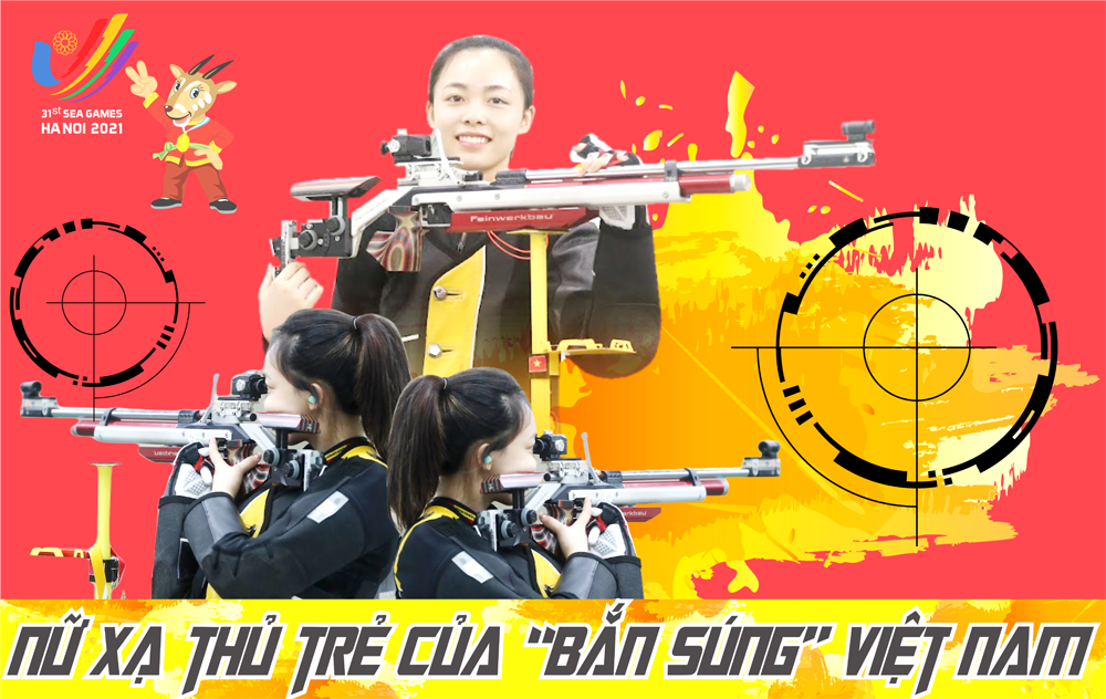 Infographic: Nữ xạ thủ trẻ của “Bắn súng” Việt Nam