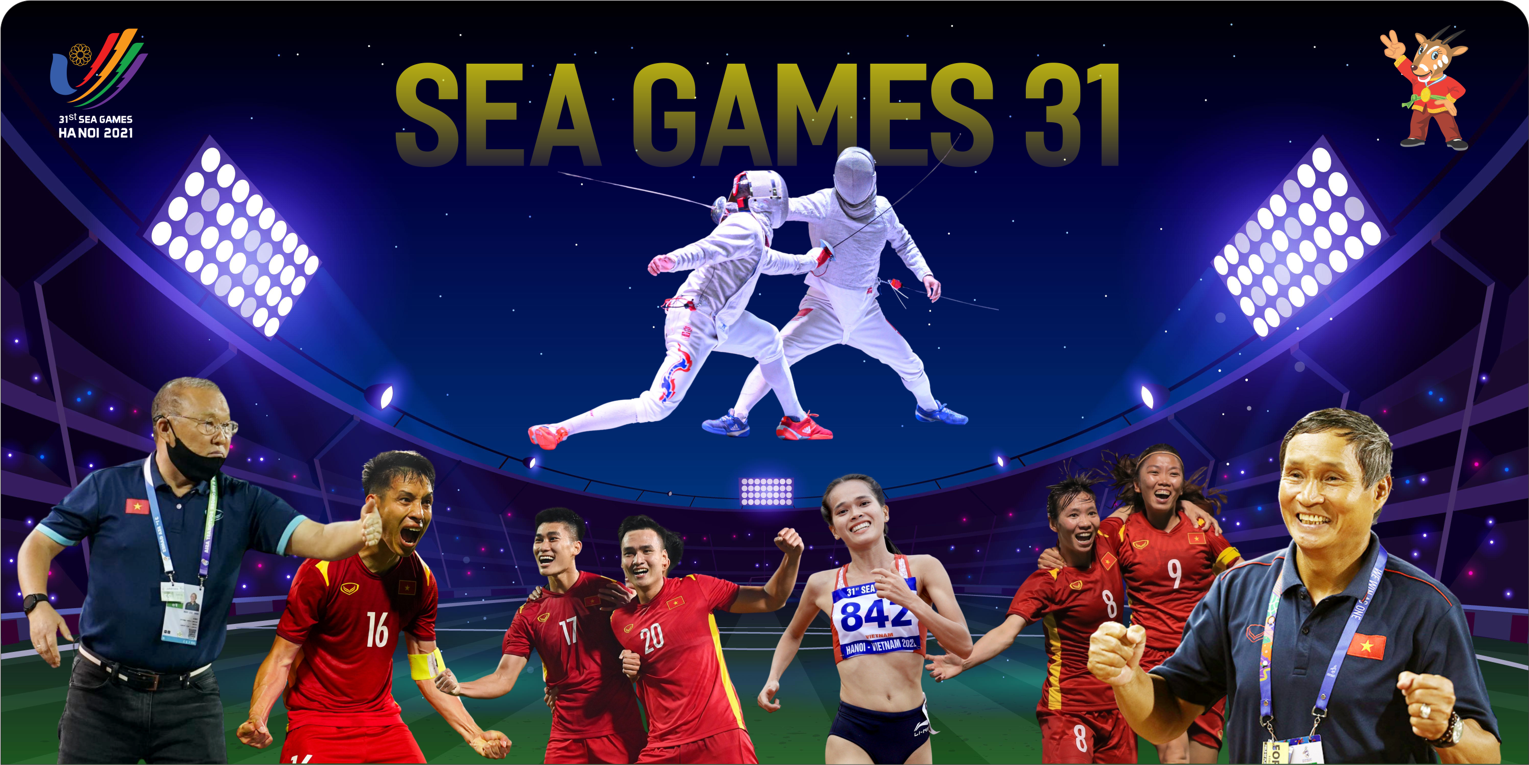 Hành trình đáng nhớ của SEA Games 31 ở Thủ đô