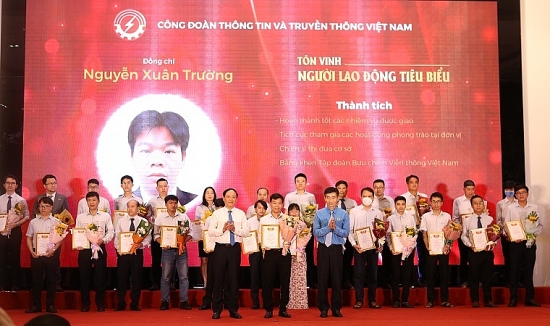 Công đoàn Thông tin và Truyền thông Việt Nam vinh danh người lao động tiêu biểu