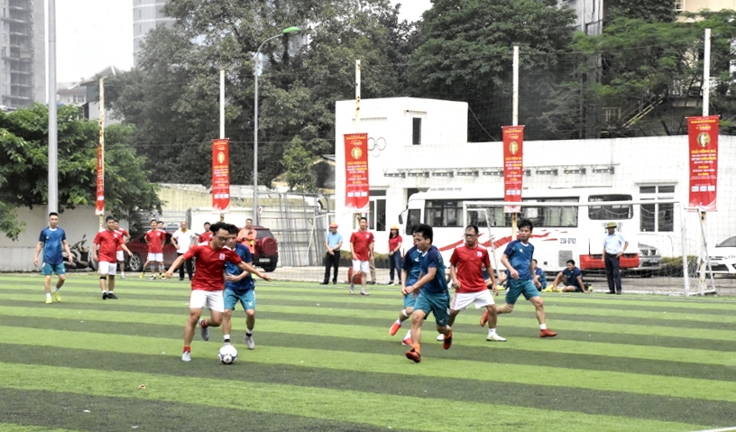 Kết quả ngày thi đấu thứ 4 Giải bóng đá Công nhân, viên chức, lao động Cúp báo Lao động Thủ đô