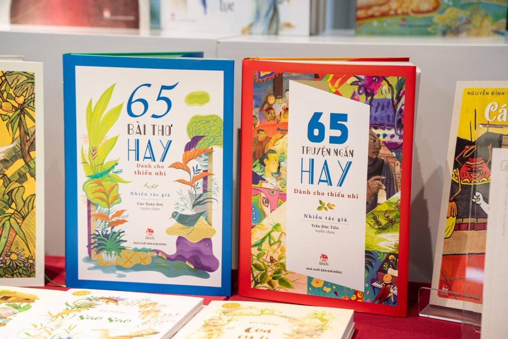 Ra mắt 65 ấn phẩm kỷ niệm 65 năm ngày thành lập Nhà xuất bản Kim Đồng