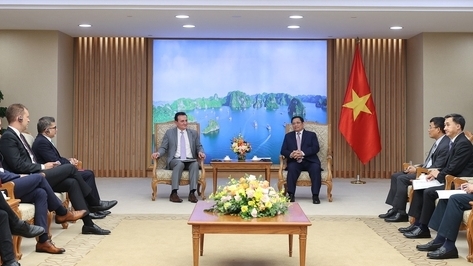 Thủ tướng Phạm Minh Chính tiếp Tổng Giám đốc Tập đoàn AstraZeneca