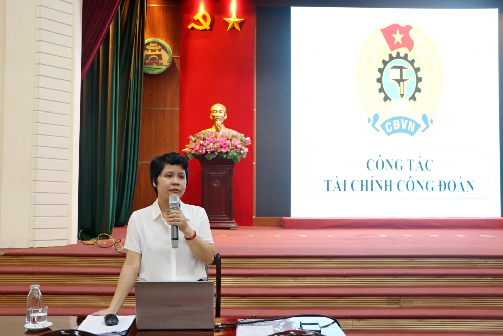 LĐLĐ thị xã Sơn Tây tổ chức tập huấn nghiệp vụ đợt 1 năm 2022