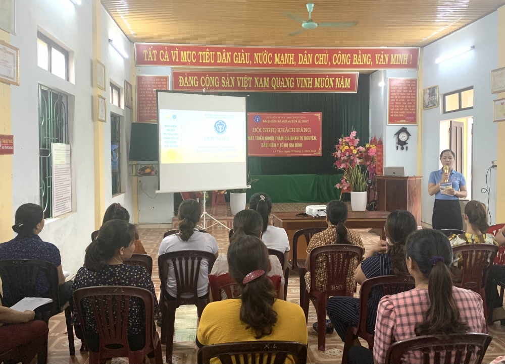 Nhiều điểm sáng về phát triển bảo hiểm xã hội tự nguyện tại Quảng Bình