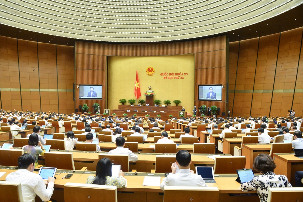 Trình Quốc hội xem xét chủ trương đầu tư đường Vành đai 4 - Vùng Thủ đô Hà Nội, đường Vành đai 3 thành phố Hồ Chí Minh