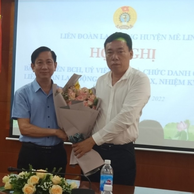 Liên đoàn Lao động huyện Mê Linh có tân Chủ tịch