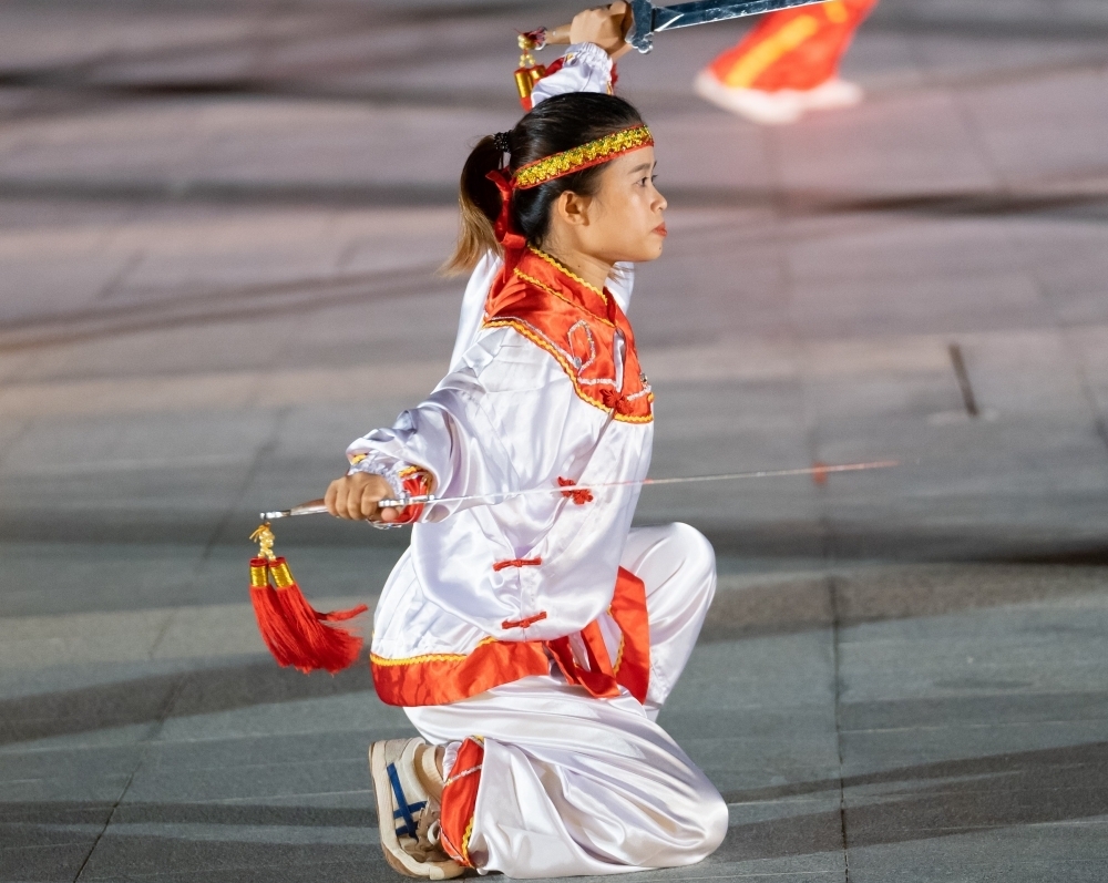Lần đầu tiên tại Việt Nam: Tinh hoa võ cổ truyền kết hợp nhạc nước hiện đại hàng đầu thế giới