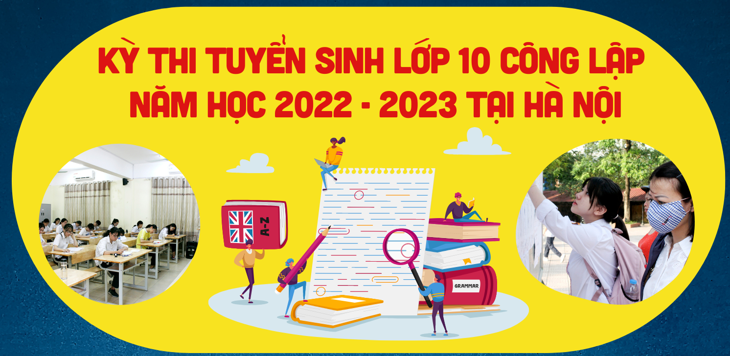 [Infographics] Kỳ thi tuyển sinh lớp 10 công lập năm học 2022 - 2023 tại Hà Nội