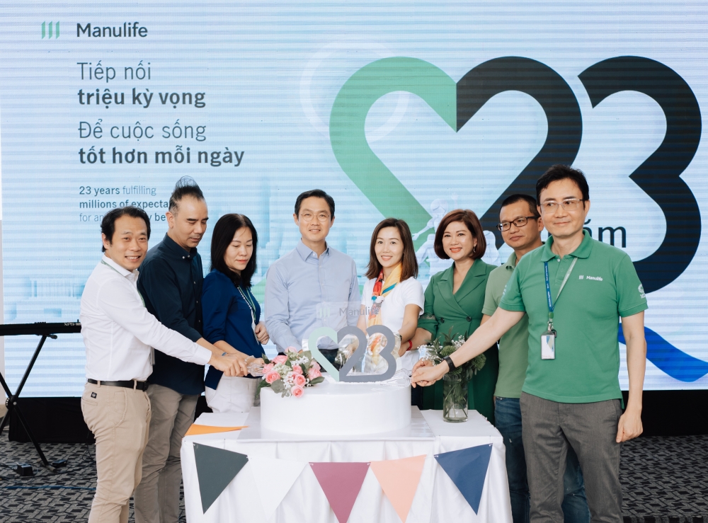 Manulife kỷ niệm 23 năm đồng hành cùng sức khỏe của người Việt