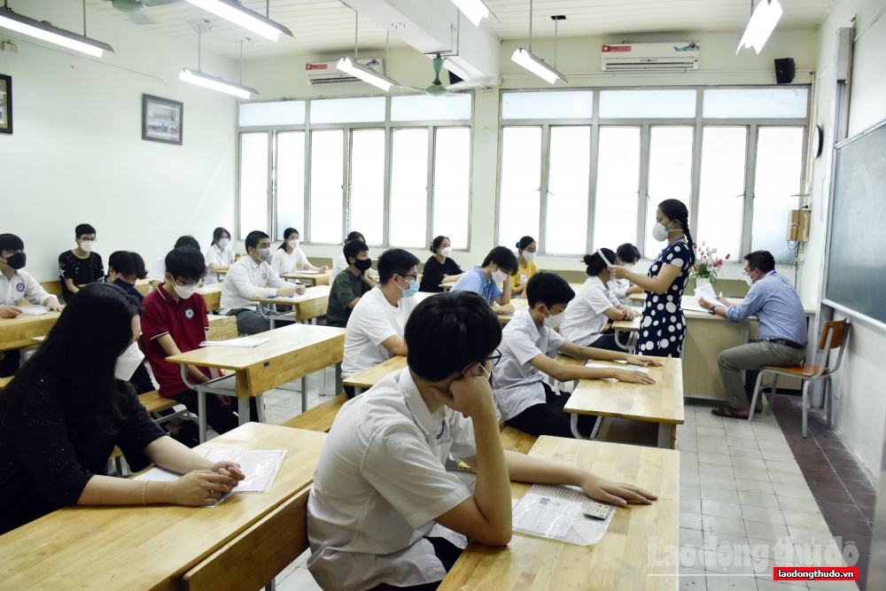 Hà Nội: Gần 107.000 thí sinh làm thủ tục dự thi tuyển sinh vào lớp 10