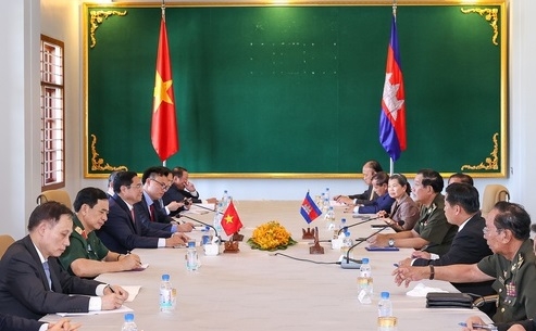 Tiếp tục đưa quan hệ Việt Nam - Campuchia đi vào chiều sâu