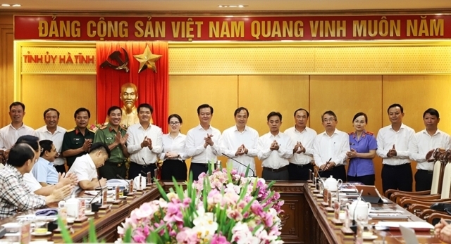 Bí thư Tỉnh ủy Hà Tĩnh làm Trưởng Ban Chỉ đạo phòng chống tham nhũng, tiêu cực