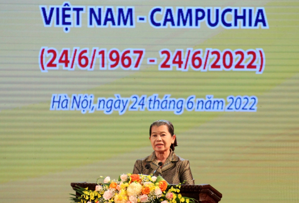 Long trọng Lễ kỷ niệm 55 năm Ngày thiết lập Quan hệ ngoại giao Việt Nam - Campuchia