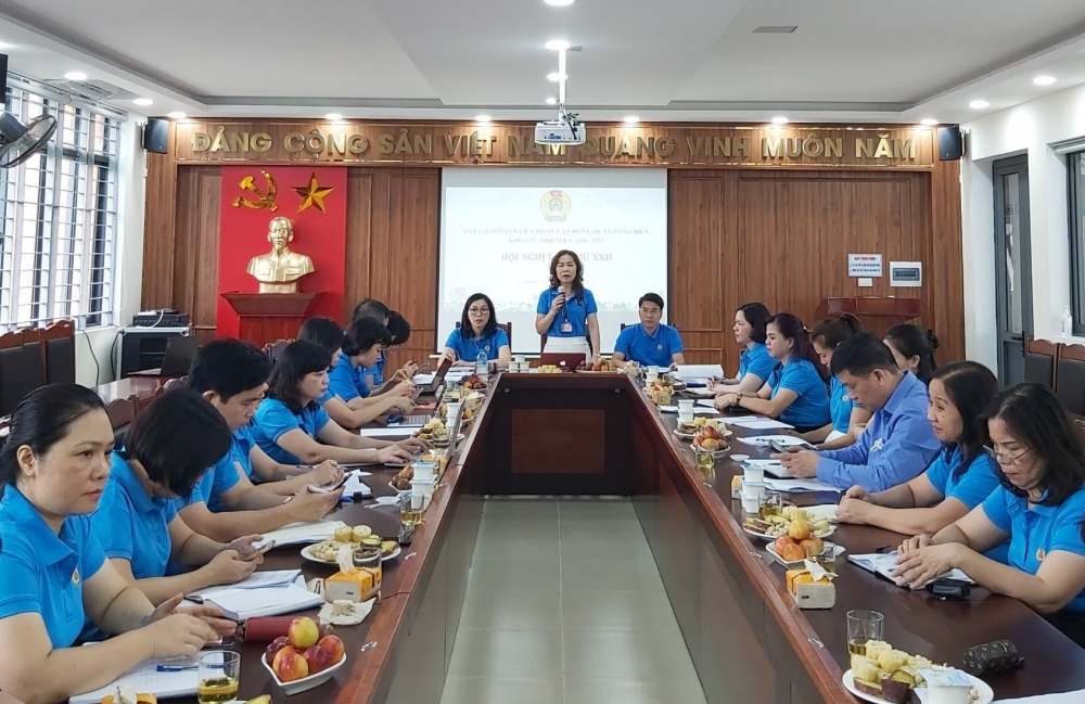 Liên đoàn Lao động quận Long Biên: Phấn đấu hoàn thành các chỉ tiêu, nhiệm vụ được giao