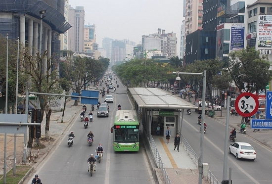Đề xuất cho xe khách, xe buýt thường đi vào làn BRT