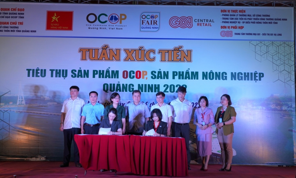 Khai mạc Tuần Xúc tiến tiêu thụ sản phẩm OCOP, nông sản Quảng Ninh năm 2022