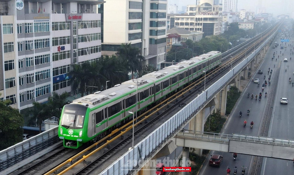 Ban quản lý dự án Đường sắt đô thị Hà Nội đạt 9% kế hoạch