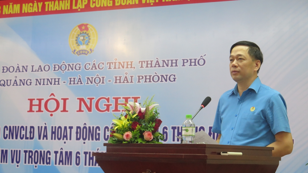Liên đoàn Lao động Hà Nội, Hải Phòng và Quảng Ninh: Phối hợp triển khai toàn diện các mặt công tác