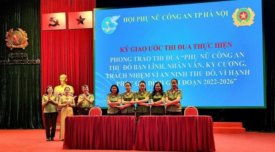 Phụ nữ Công an thành phố Hà Nội: Trách nhiệm vì an ninh Thủ đô, vì hạnh phúc gia đình