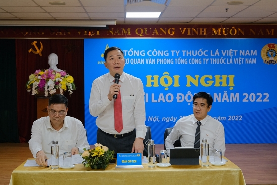 Tổng Công ty Thuốc lá Việt Nam tổ chức thành công Hội nghị Người lao động năm 2022