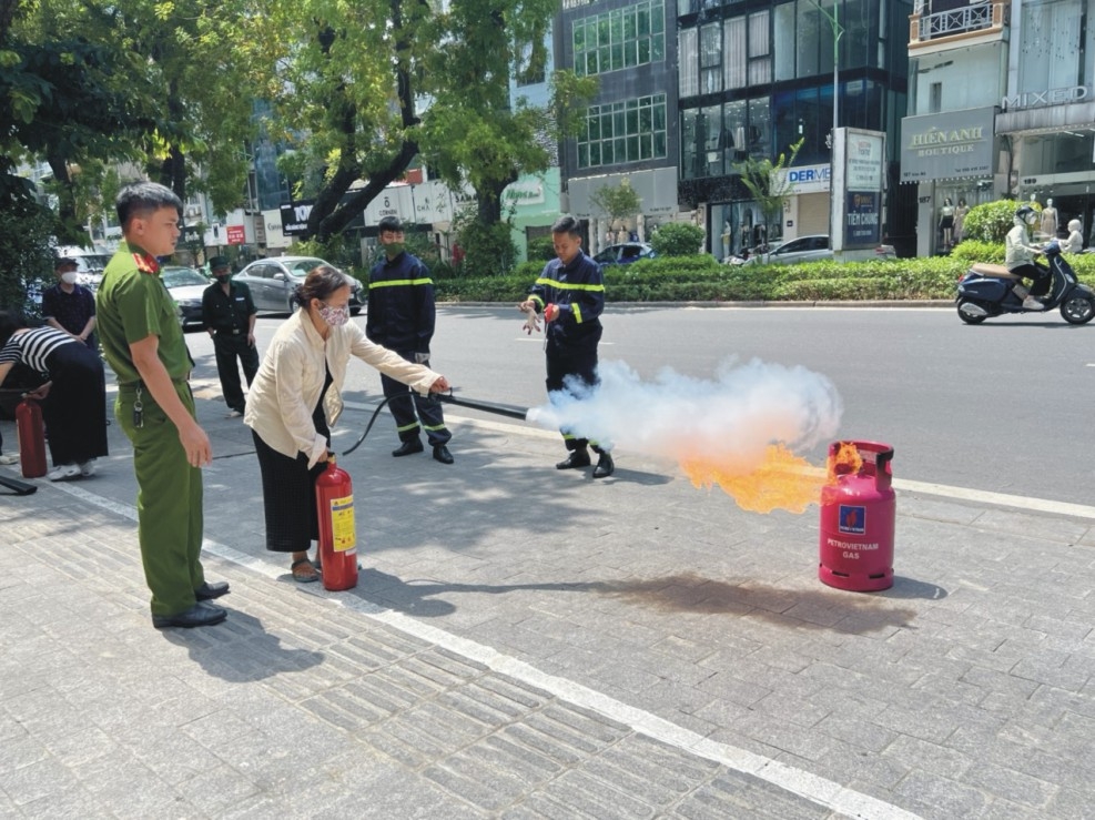 Phường Kim Mã tổ chức Hội nghị tuyên truyền an toàn phòng cháy chữa cháy năm 2022