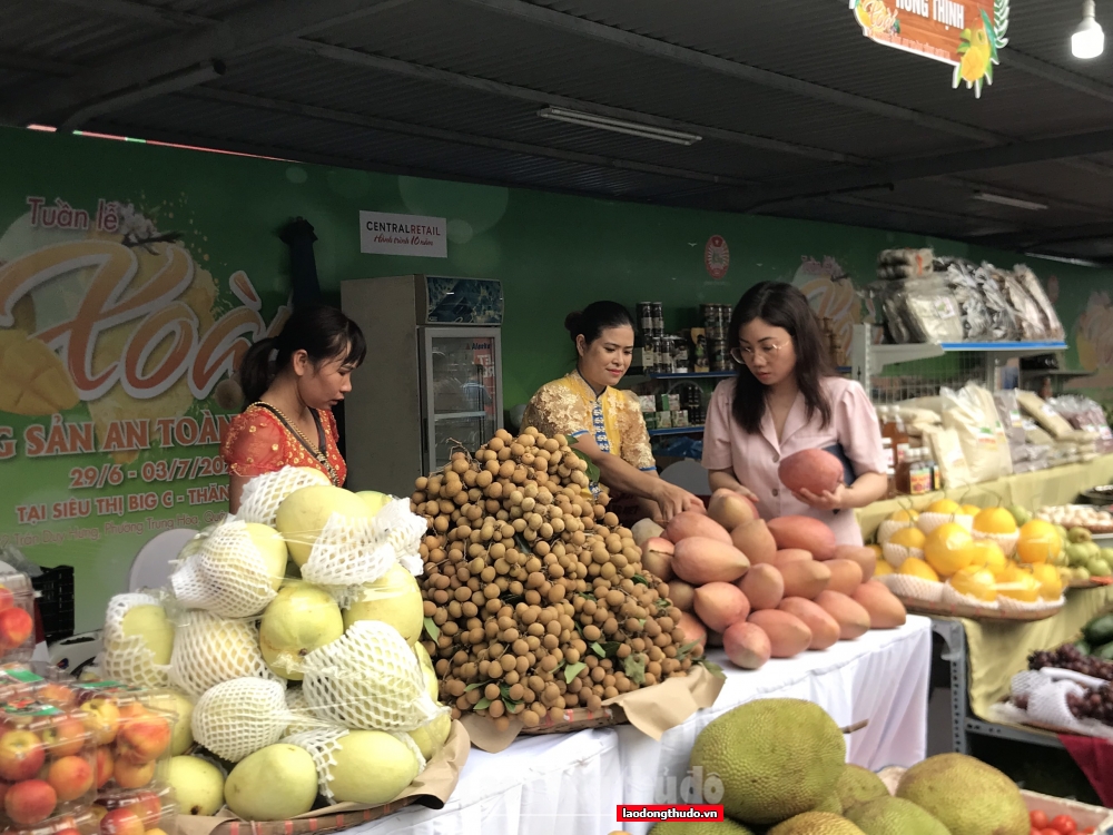 Tuần lễ Xoài và nông sản an toàn tỉnh Sơn La 2022 tại Hà Nội