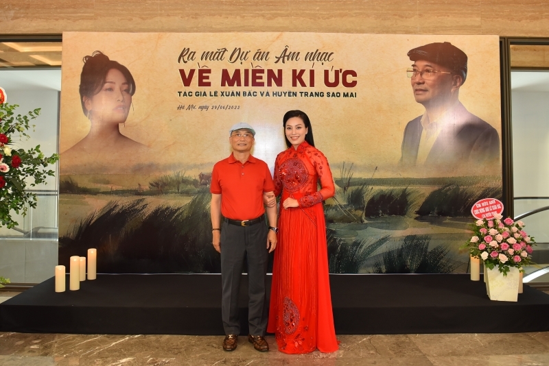 Ca sĩ Huyền Trang Sao Mai kết hợp với nhạc sĩ Lê Xuân Bắc ra mắt "Về miền ký ức"