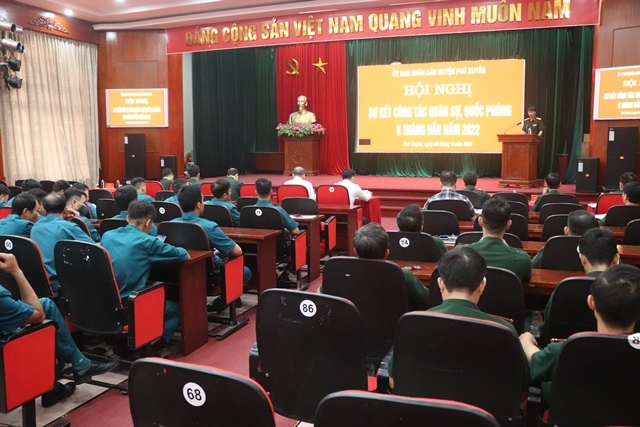 Huyện Phú Xuyên: Phát huy vai trò nòng cốt của lực lượng vũ trang