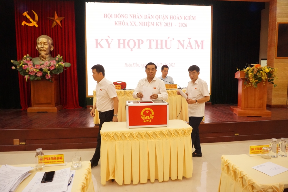 HĐND quận Hoàn Kiếm khóa XX họp kỳ thứ 5 xem xét nhiều nội dung quan trọng