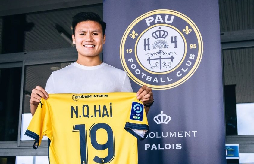 Quang Hải ra mắt tại Pau FC: “Tôi rất hạnh phúc khi có mặt ở đây”