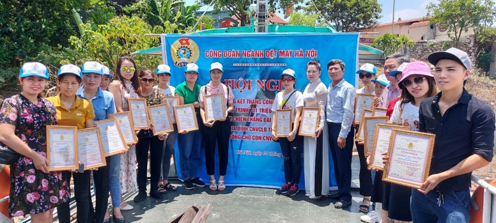 Công đoàn ngành Dệt - May Hà Nội: Triển khai tích cực các hoạt động Tháng Công nhân