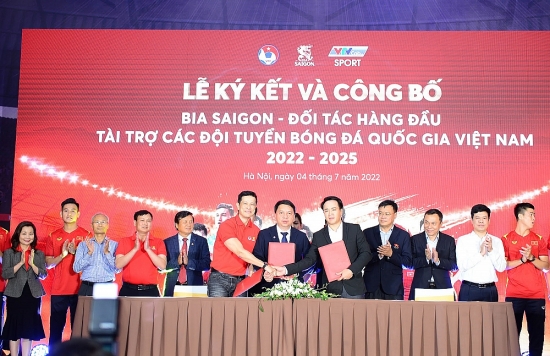 Công bố đối tác tài trợ hàng đầu cho Đội tuyển bóng đá quốc gia Việt Nam