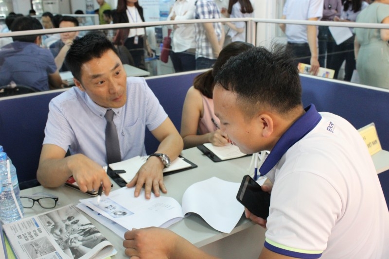 Phiên giao dịch việc làm chuyên đề dành cho lao động đã làm việc tại Hàn Quốc, Nhật Bản