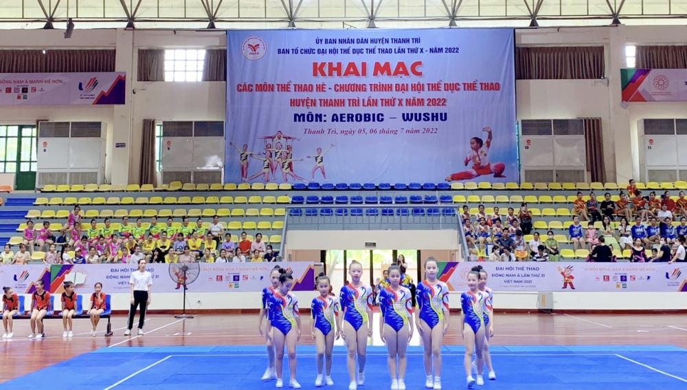 Huyện Thanh Trì tổ chức các môn thể thao hè năm 2022