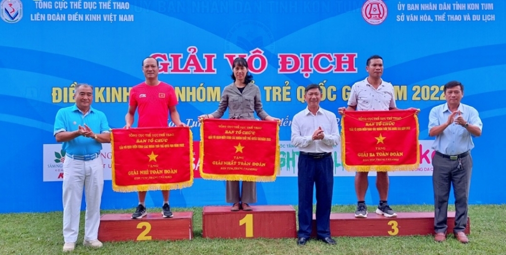 Hà Nội đứng nhất toàn đoàn tại Giải vô địch Điền kinh các lứa tuổi trẻ quốc gia năm 2022