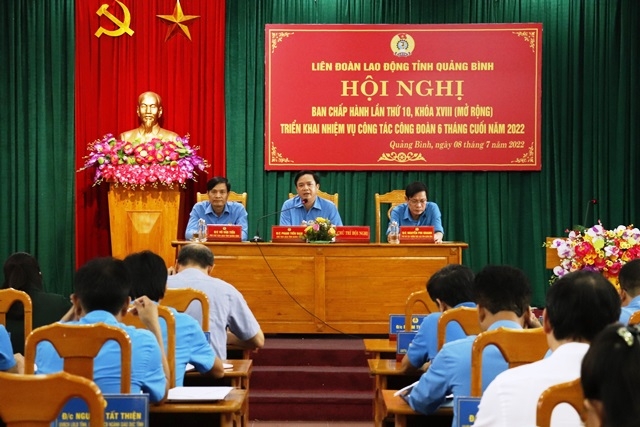 LĐLĐ tỉnh Quảng Bình: Chú trọng chăm lo cho đoàn viên, người lao động