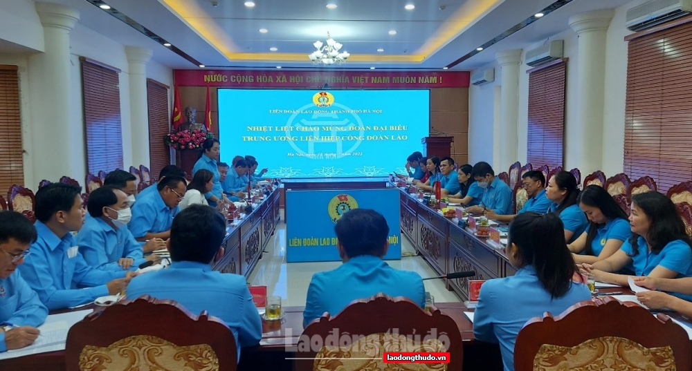 Đoàn cán bộ Công đoàn Lào và Công đoàn Thủ đô: Chia sẻ kinh nghiệm phát triển đoàn viên, thành lập Công đoàn cơ sở