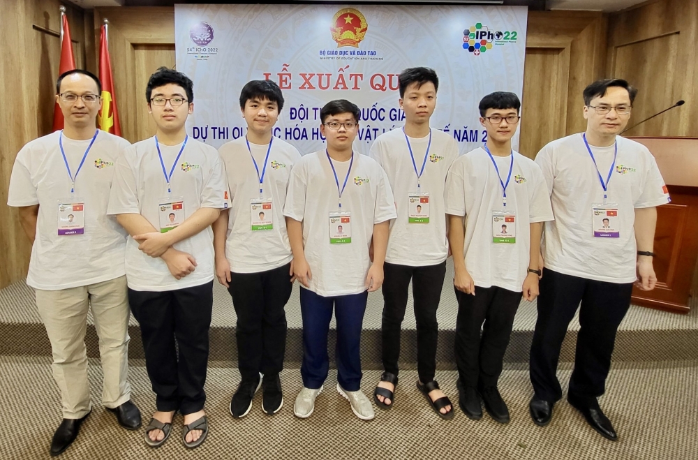 Học sinh Việt Nam đạt thành tích cao tại Olympic Vật lý quốc tế năm 2022