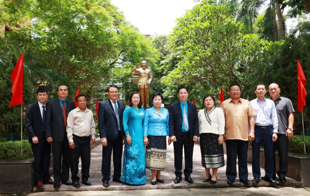 Nhiều cán bộ Công đoàn Lào được đào tạo từ Đại học Công đoàn đã trở thành lãnh đạo xuất sắc