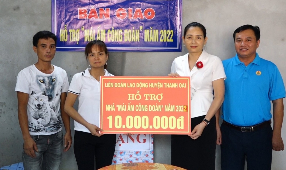 Công đoàn huyện Thanh Oai đã vào cuộc trách nhiệm trong triển khai “Mái ấm Công đoàn”