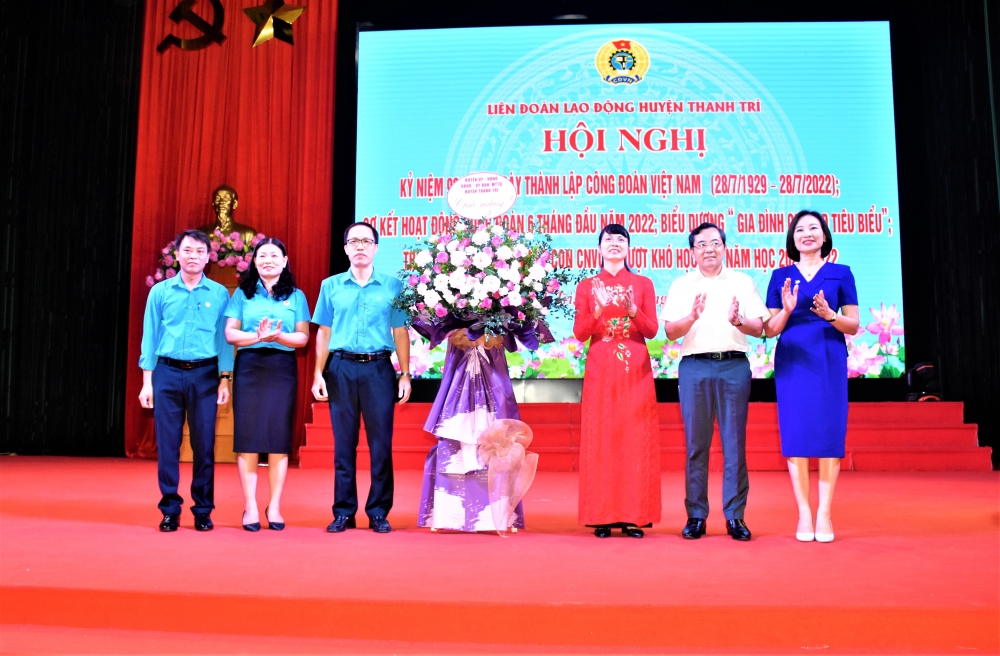 Liên đoàn Lao động huyện Thanh Trì: Kỷ niệm 93 năm ngày thành lập Công đoàn Việt Nam