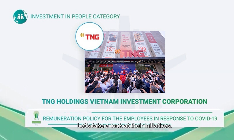 TNG Holdings Vietnam nhận cú đúp giải thưởng Doanh nghiệp Trách nhiệm châu Á 2022